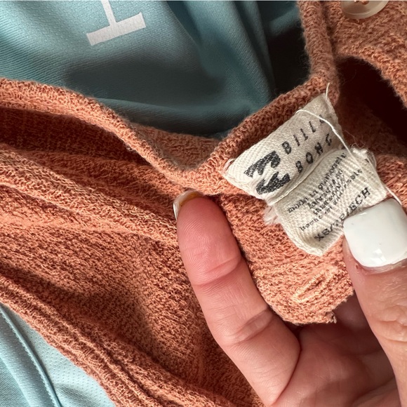 Peach Billabong romper XS/S - Picture 3 of 3